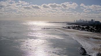 Weather camera view of Edgewater Beach.