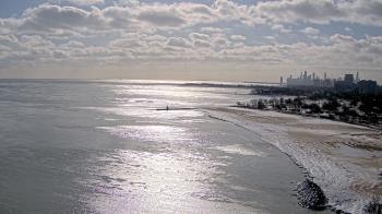 Weather camera view of Edgewater Beach.