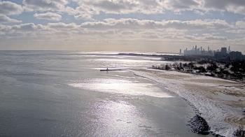 Weather camera view of Edgewater Beach.