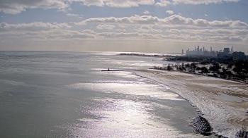 Weather camera view of Edgewater Beach.