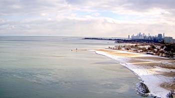 Weather camera view of Edgewater Beach.