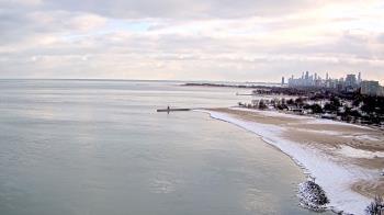 Weather camera view of Edgewater Beach.
