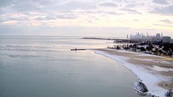 Weather camera view of Edgewater Beach.