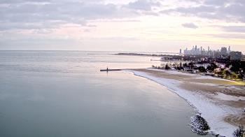 Weather camera view of Edgewater Beach.