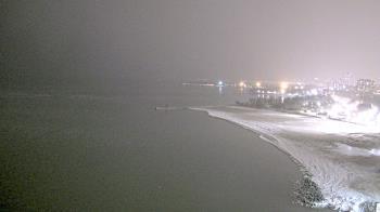 Weather camera view of Edgewater Beach.