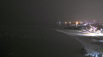 Weather camera view of Edgewater Beach.