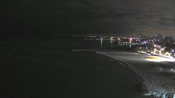 Weather camera view of Edgewater Beach.