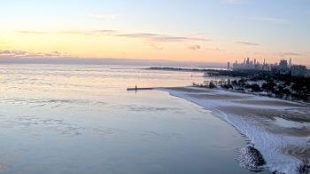 Weather camera view of Edgewater Beach.
