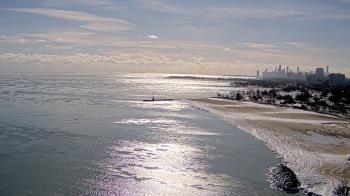 Weather camera view of Edgewater Beach.