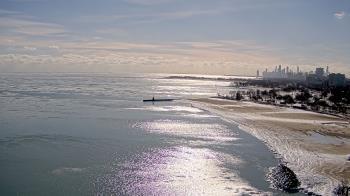 Weather camera view of Edgewater Beach.