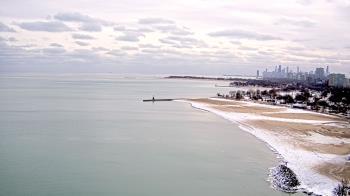 Weather camera view of Edgewater Beach.