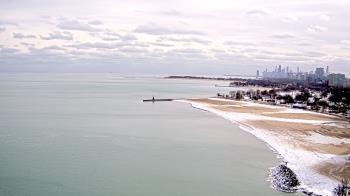 Weather camera view of Edgewater Beach.