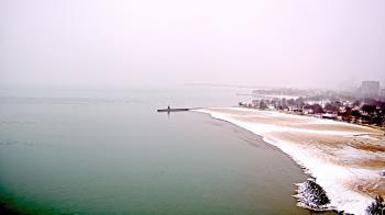 Weather camera view of Edgewater Beach.