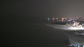Weather camera view of Edgewater Beach.