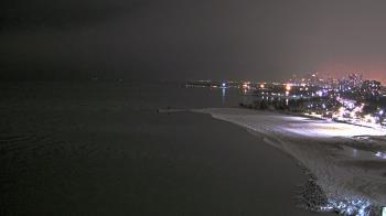 Weather camera view of Edgewater Beach.