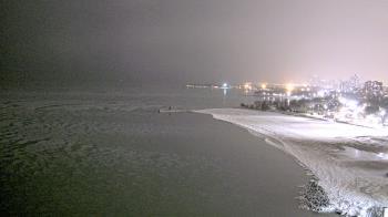 Weather camera view of Edgewater Beach.