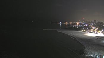 Weather camera view of Edgewater Beach.