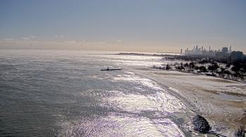 Weather camera view of Edgewater Beach.