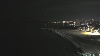 Weather camera view of Edgewater Beach.