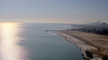 Weather camera view of Edgewater Beach.