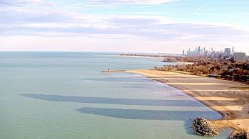 Weather camera view of Edgewater Beach.