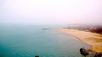Weather camera view of Edgewater Beach.