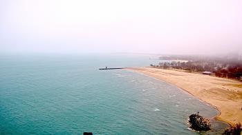 Weather camera view of Edgewater Beach.