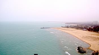 Weather camera view of Edgewater Beach.