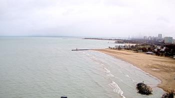 Weather camera view of Edgewater Beach.