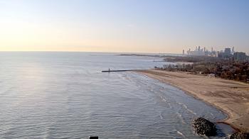 Weather camera view of Edgewater Beach.