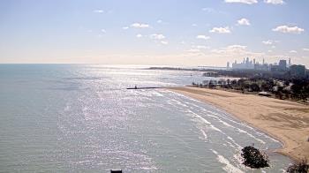 Weather camera view of Edgewater Beach.