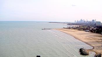 Weather camera view of Edgewater Beach.
