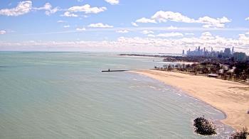 Weather camera view of Edgewater Beach.