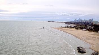 Weather camera view of Edgewater Beach.