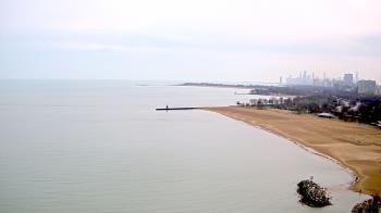 Weather camera view of Edgewater Beach.