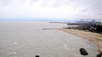 Weather camera view of Edgewater Beach.