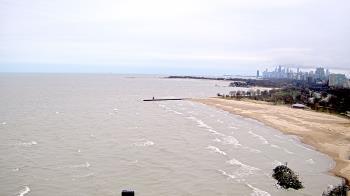 Weather camera view of Edgewater Beach.