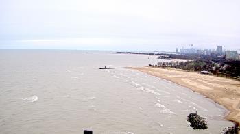 Weather camera view of Edgewater Beach.