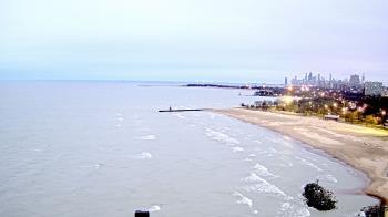 Weather camera view of Edgewater Beach.