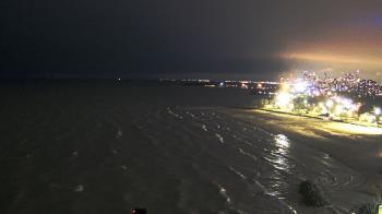 Weather camera view of Edgewater Beach.