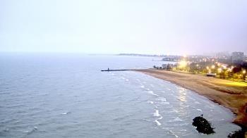 Weather camera view of Edgewater Beach.