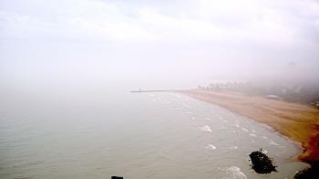 Weather camera view of Edgewater Beach.