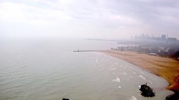 Weather camera view of Edgewater Beach.