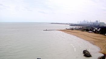 Weather camera view of Edgewater Beach.