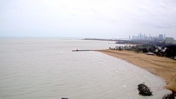Weather camera view of Edgewater Beach.
