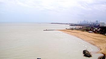 Weather camera view of Edgewater Beach.