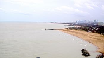 Weather camera view of Edgewater Beach.