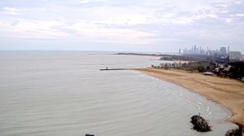 Weather camera view of Edgewater Beach.