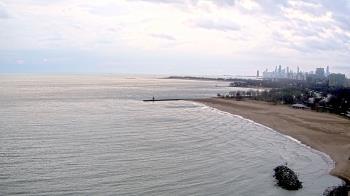 Weather camera view of Edgewater Beach.