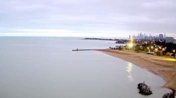 Weather camera view of Edgewater Beach.